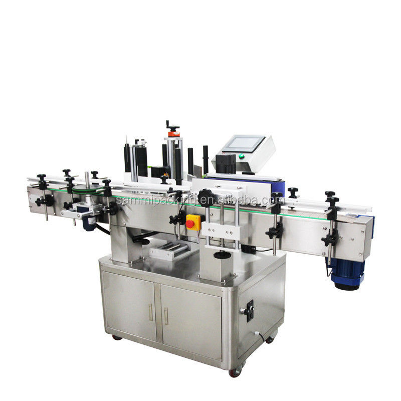 Adhesive Jar Bottle Metal Can Labeling Applicator Machine For Plastic Bottle Labels (Maquina do nakładania etykiet na butelki z tworzyw sztucznych)