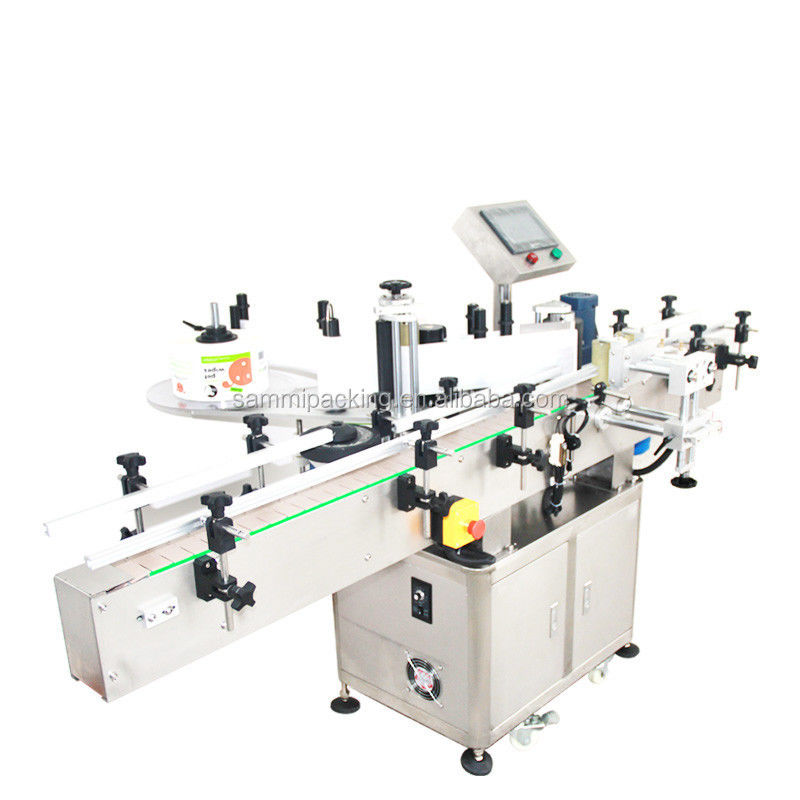 Adhesive Jar Bottle Metal Can Labeling Applicator Machine For Plastic Bottle Labels (Maquina do nakładania etykiet na butelki z tworzyw sztucznych)