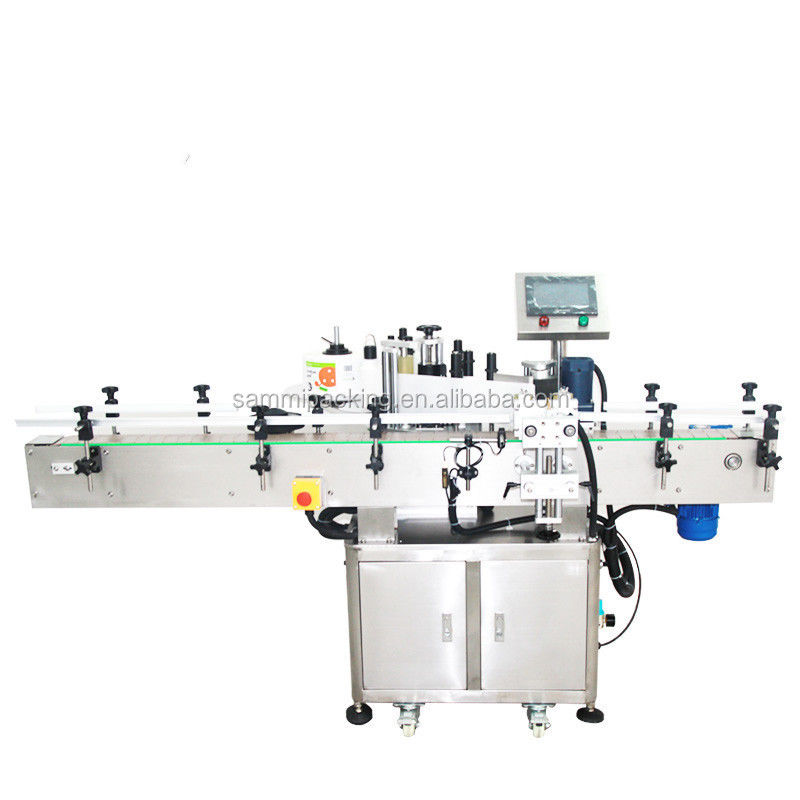 Adhesive Jar Bottle Metal Can Labeling Applicator Machine For Plastic Bottle Labels (Maquina do nakładania etykiet na butelki z tworzyw sztucznych)