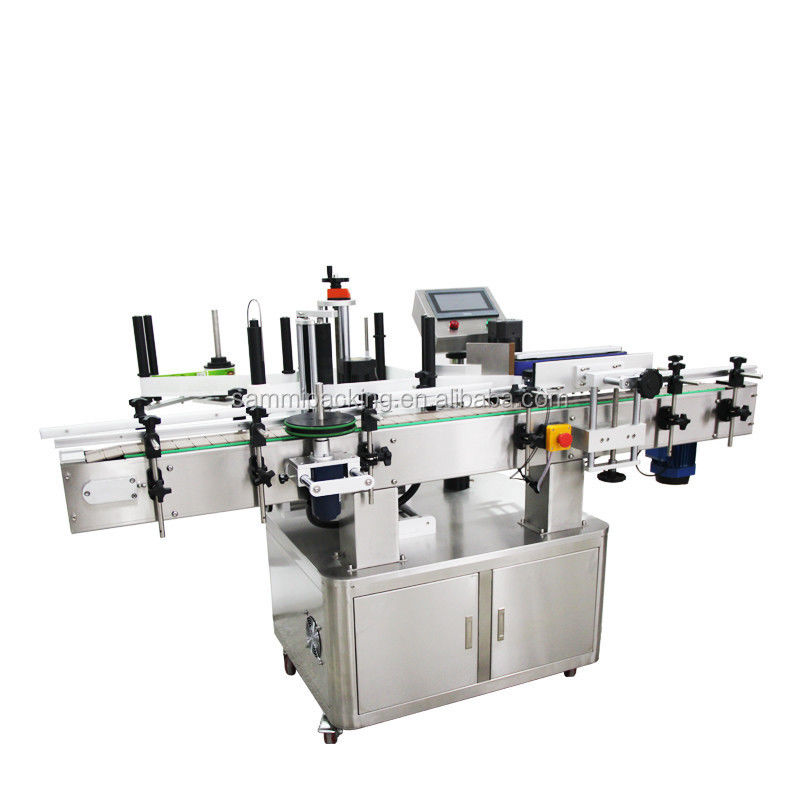Adhesive Jar Bottle Metal Can Labeling Applicator Machine For Plastic Bottle Labels (Maquina do nakładania etykiet na butelki z tworzyw sztucznych)