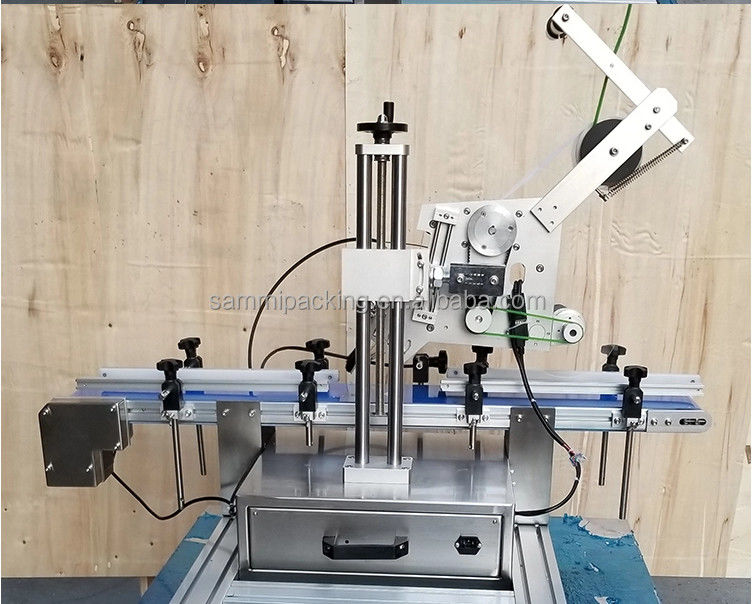 Automatyczny Desktop Flat Surface Box Bottle Cap Self Adhesive Sticker Labeling Machine Applicator
