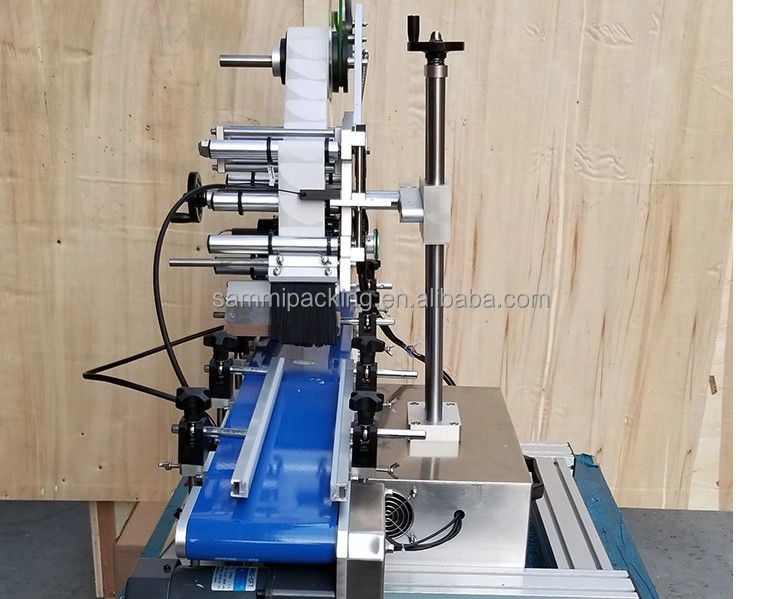 Automatyczny Desktop Flat Surface Box Bottle Cap Self Adhesive Sticker Labeling Machine Applicator