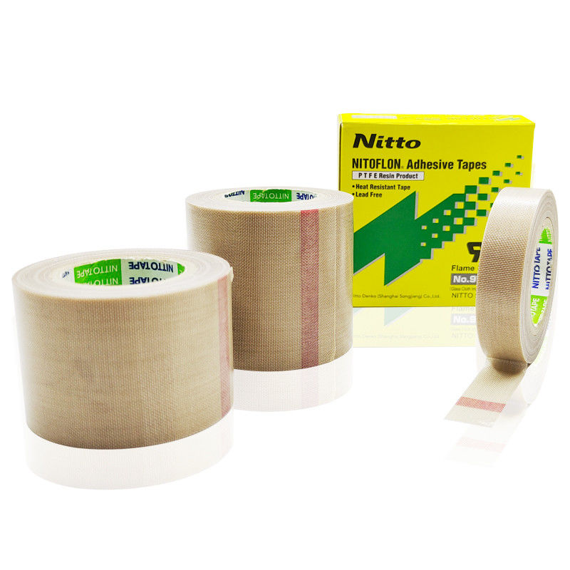 Oryginalna taśma Nitto Denko PTFE Taśma odporna na ciepło Taśma izolacyjna PTFE Taśma klejąca 973UL-S