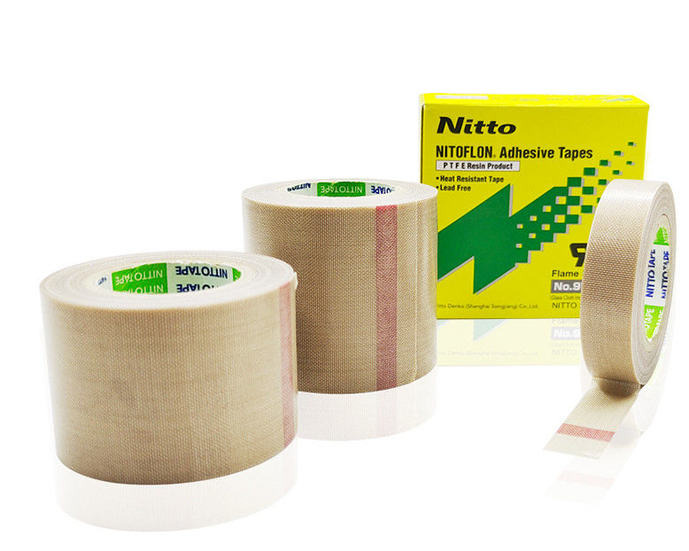 Oryginalna taśma Nitto Denko PTFE Taśma odporna na ciepło Taśma izolacyjna PTFE Taśma klejąca 973UL-S