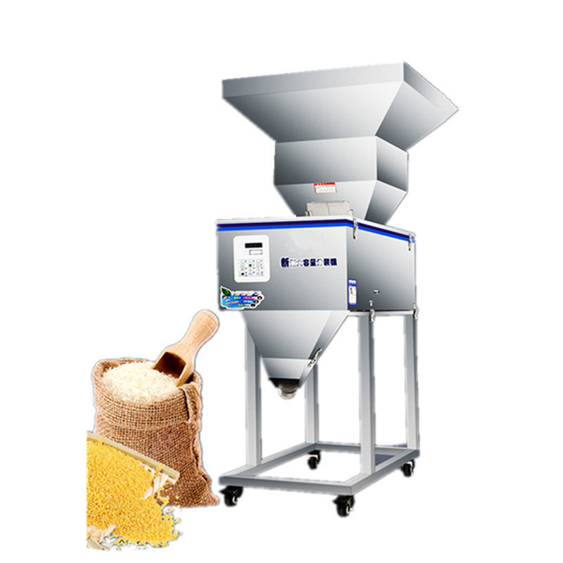 100-2500g Półautomatyczna maszyna do ważenia granul/proszku/ryżu/kawy/przypraw z dużym łopatem