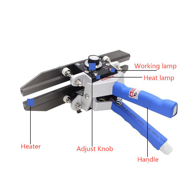 Przenośna maszyna do uszczelniania ciepła impulsowego FKR Series Hand Clamp Sealer Pliers For Mylar Bags