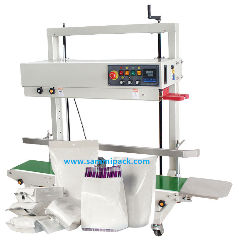 FRD-1200V Elektryczna półautomatyczna maszyna do uszczelniania cieplnego do ciągłego pionowego uszczelniania plastikowych torebek do napojów