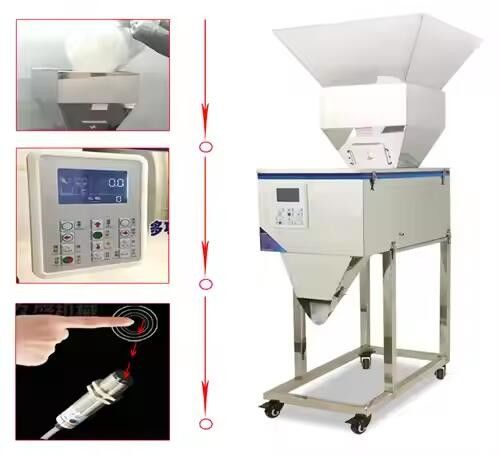 Automatyczny 100-2500G Sprzętowy / Kawa / Sprzątacz Próż do torebek torebki torebki torebki do wody herbaty napoj ryż