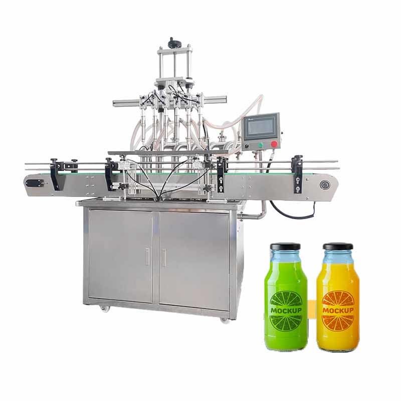 Automatyczne płynne mydło do mycia rąk Szampon płynny detergent kosmetyczny butelka wypełniająca pokrycie etykietowanie maszyna Linia produkcyjna