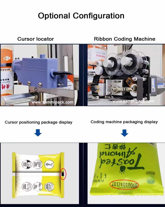 5-50 ml Wielofunkcyjne maszyny do pakowania Miód Ketchup Maszyna do wypełniania torebki Pomidor Pasta Sos Saszet Maszyna do pakowania