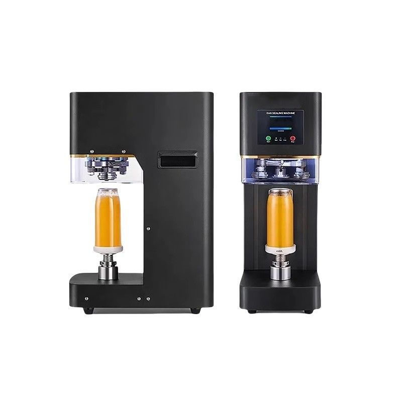 Automatyczna zgrzewarka do puszek Bubble Tea PET / Soda do sklepów z herbatą mleczną, pakowania soków i kawy, stopień półautomatyczny