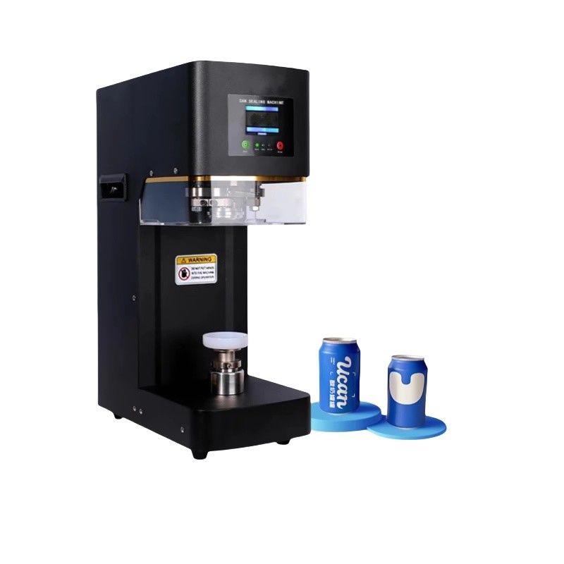 Fabryka Producent Całkowicie automatyczny Soda Tin Can Sealing Seamer Machine for Bubble Tea Can Packaging Manual Napędzany do papieru