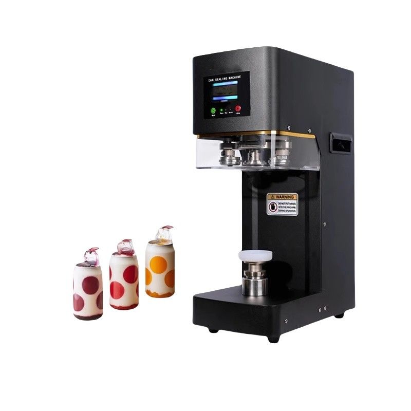 Fabryka Producent Całkowicie automatyczny Soda Tin Can Sealing Seamer Machine for Bubble Tea Can Packaging Manual Napędzany do papieru