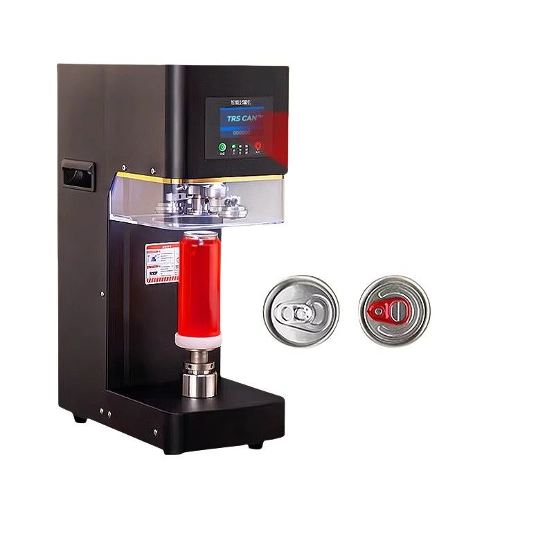 Fabryka Producent Całkowicie automatyczny Soda Tin Can Sealing Seamer Machine for Bubble Tea Can Packaging Manual Napędzany do papieru