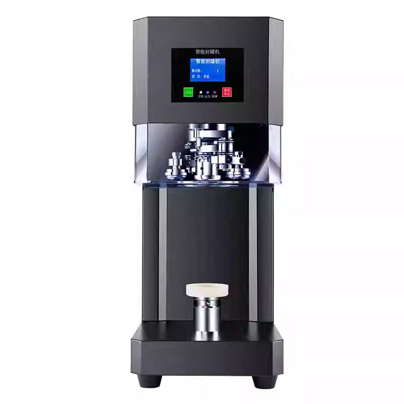 Fabryka Producent Całkowicie automatyczny Soda Tin Can Sealing Seamer Machine for Bubble Tea Can Packaging Manual Napędzany do papieru