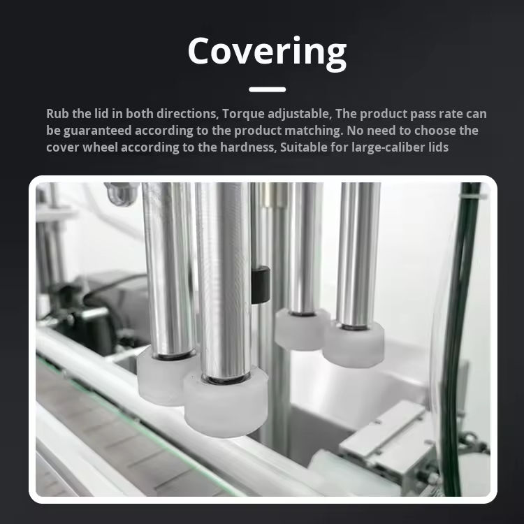 Automatyczna magnetyczna pompa do napełniania i zakręcania małych butelek do toniku do skóry i olejków do masażu