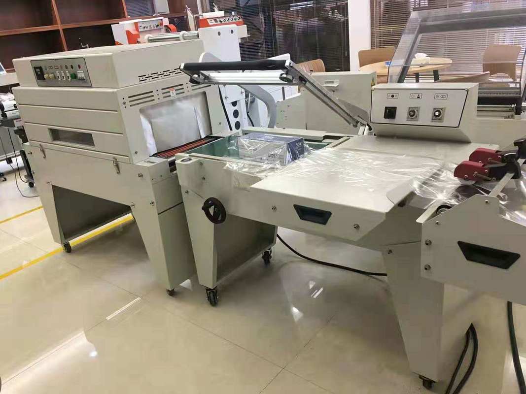 FQL-450+BSE-4525 Zgrzewarka tunelowa do folii termokurczliwej w kształcie litery L dla małych firm