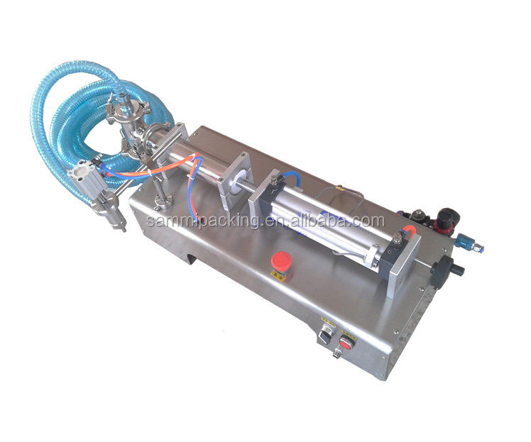 Pozioma napełniarka samozasysająca 100-1000ml, ręczna napełniarka tłokowa na blat