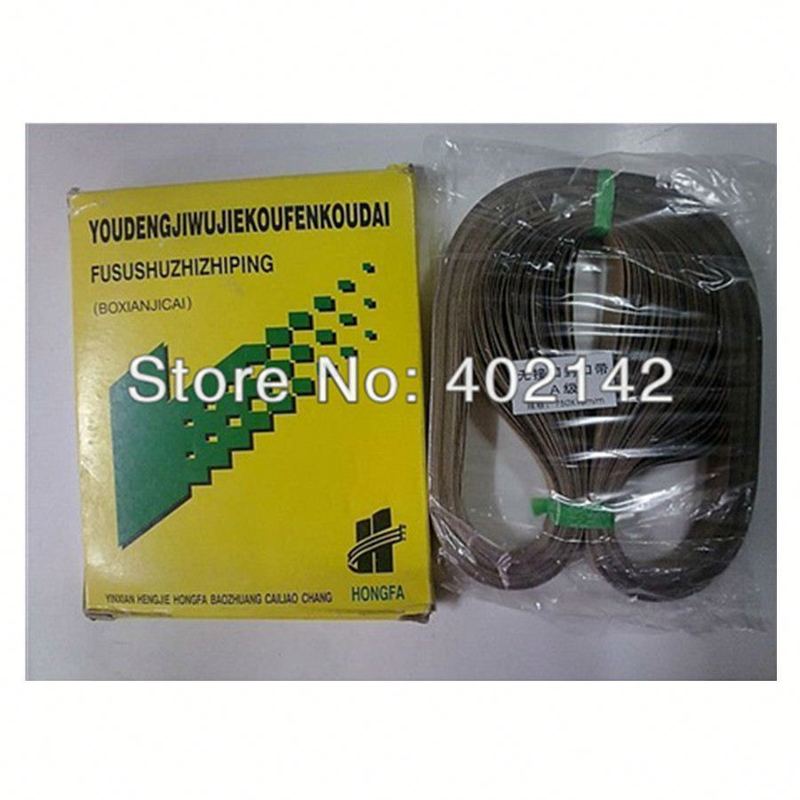 Wysokiej jakości 50 sztuk na torebkę 750*15 mm Taśma/paska do maszyny uszczelniającej