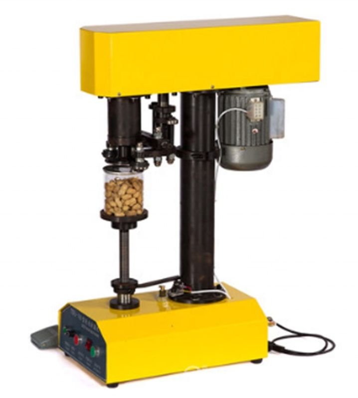 Gorąca sprzedaż TDFJ-160 Maszyna do zamykania puszek do żywności, plastikowych słoików, pojemników, aluminiowych puszek do piwa, pokrywek