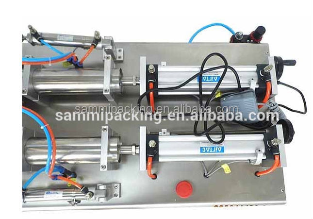 Wysokiej prędkości pneumatyczna maszyna do napełniania płynów, podwójny wypełniacz oleju słonecznikowego, maszyna do napełniania płynnym mydłem