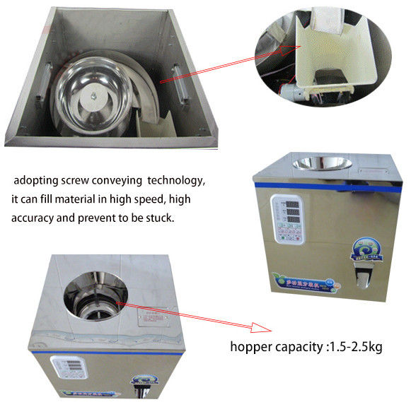Gorąca sprzedaż FZ-100 Sucha herbata, proszek, nasiona, maszyna do ważenia ziaren 2-100g