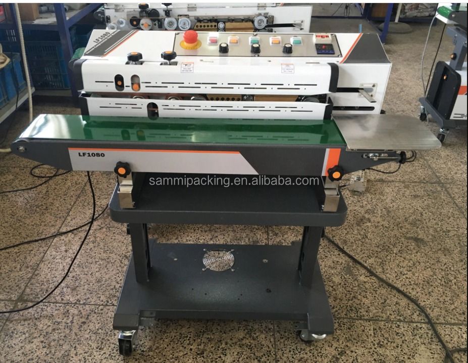 Sprzedaż bezpośrednia z fabryki LF1080 Automatyczna ciągła zgrzewarka próżniowa z napełnianiem azotem i płukaniem