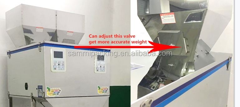 Wysokiej jakości maszyna do napełniania proszkiem 50-5000g maszyna do pakowania cząstek czekoladowych ziaren herbaty