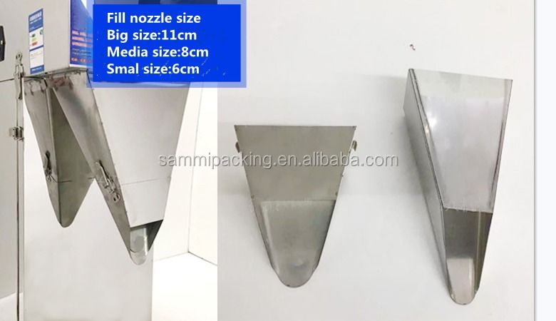 Mała półautomatyczna maszyna stołowa Elektryczne sterowanie cyfrowe Przyprawa herbata kawa granulki Waga maszyna wypełniająca