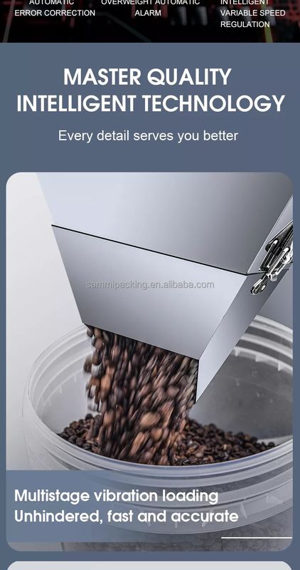 2025 Gorąca sprzedaż Maszyna do napełniania granulatów z proszkiem Bean Tea Bag Ważenie Maszyna do napełniania z czujnikiem do beczki