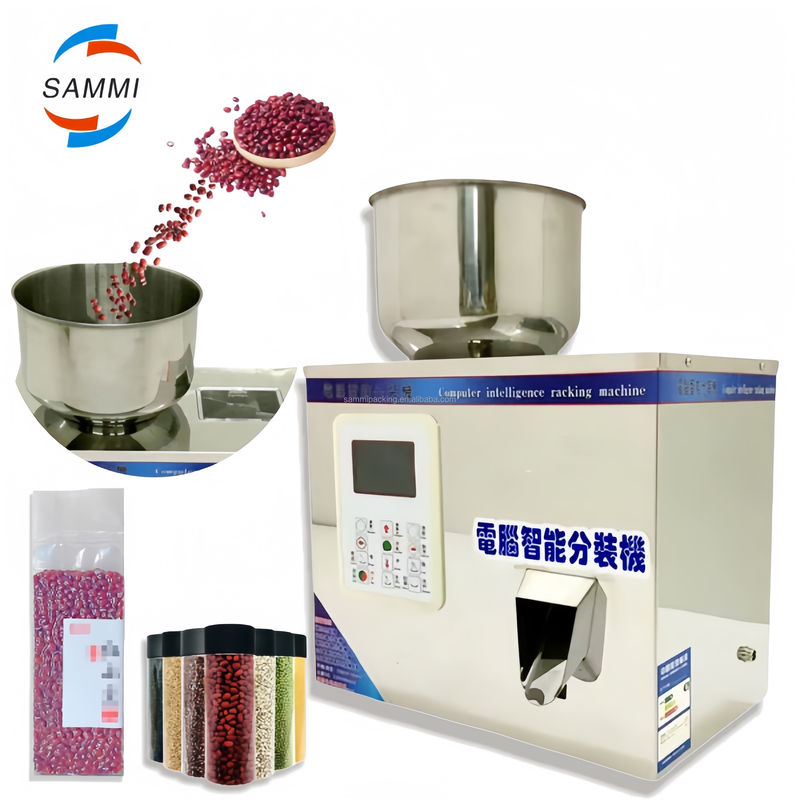 2-200g Półautomatyczna maszyna do pakowania tabletek solnych z wydajnym silnikiem do zastosowań w napojach chemicznych w postaci proszku granulowanego