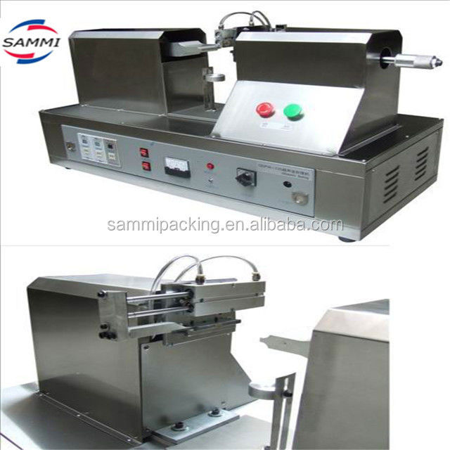 Półautomatyczna ręczna ultradźwiękowa uszczelniarka do past kosmetycznych, past do zębów, plastikowych miękkich tubek, zgrzewarka do końcówek tubek