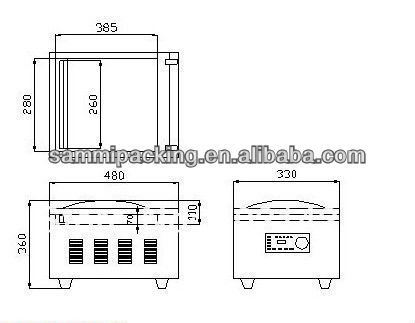 Wyprzedaż! Jednokomorowa pakowarka próżniowa / Zgrzewarka próżniowa stołowa do worków z tworzywa sztucznego PV PET, wołowiny/owoców morza/mięsa/cukierków/ziarna