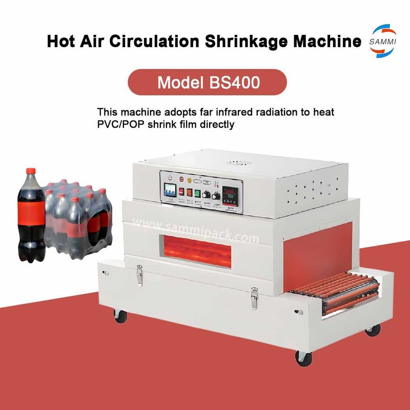 Niska cena Mała maszyna do pakowania Wielofunkcyjna folia termokurczliwa do pudełek na perfumy, wideo, książek itp.