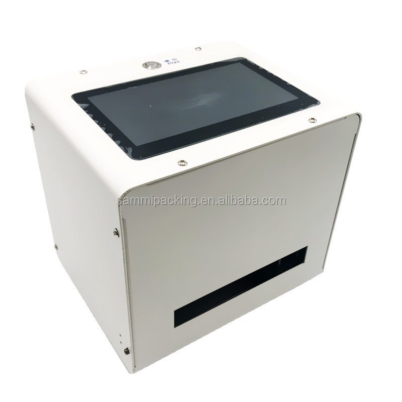 Nowo wprowadzona inteligentna drukarka atramentowa o wysokiej rozdzielczości do drukowania kodu daty plastikowej torebki kartonowej butelki papierowej