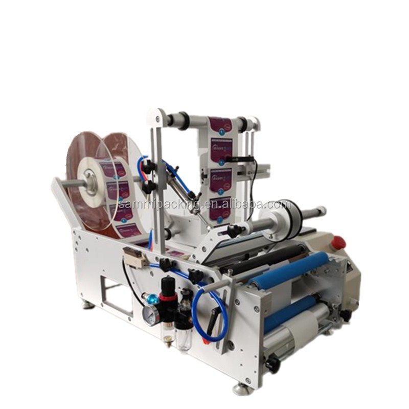 Półautomatyczna maszyna do etykietowania butelki ze szklaną butelką o pojemności 10 ml