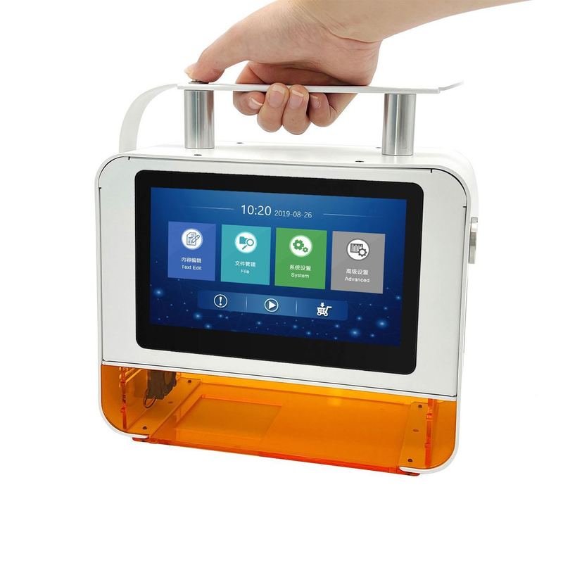 Gwarancja 100% Dobra Jakość Przenośna Drukarka Laserowa UV do Daty i Logo, Drukarka Laserowa Włóknista