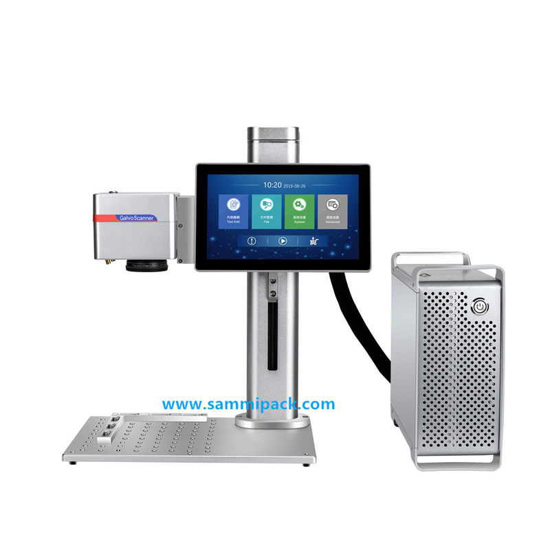 Przemysłowa maszyna do kodowania laserowego do szybkiej produkcji, drukarka laserowa do butelek