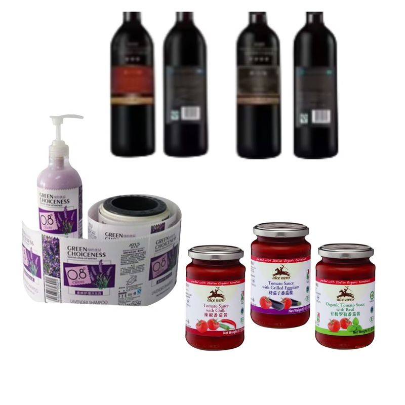 Wysokiej jakości dwustronna etykieciarka, aplikator etykiet owijających na blacie do okrągłych zbiorników/butelek z funkcją liczenia