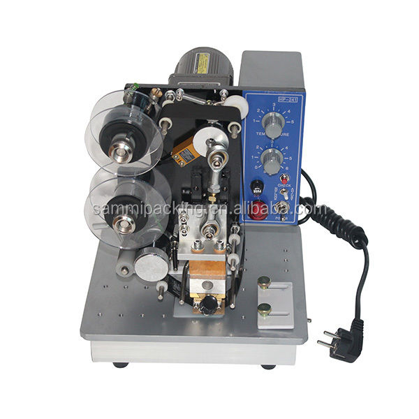 Elektryczna półautomatyczna maszyna do datowania, numerowania i drukowania, nowa, silnik główny do toreb, folii i folii