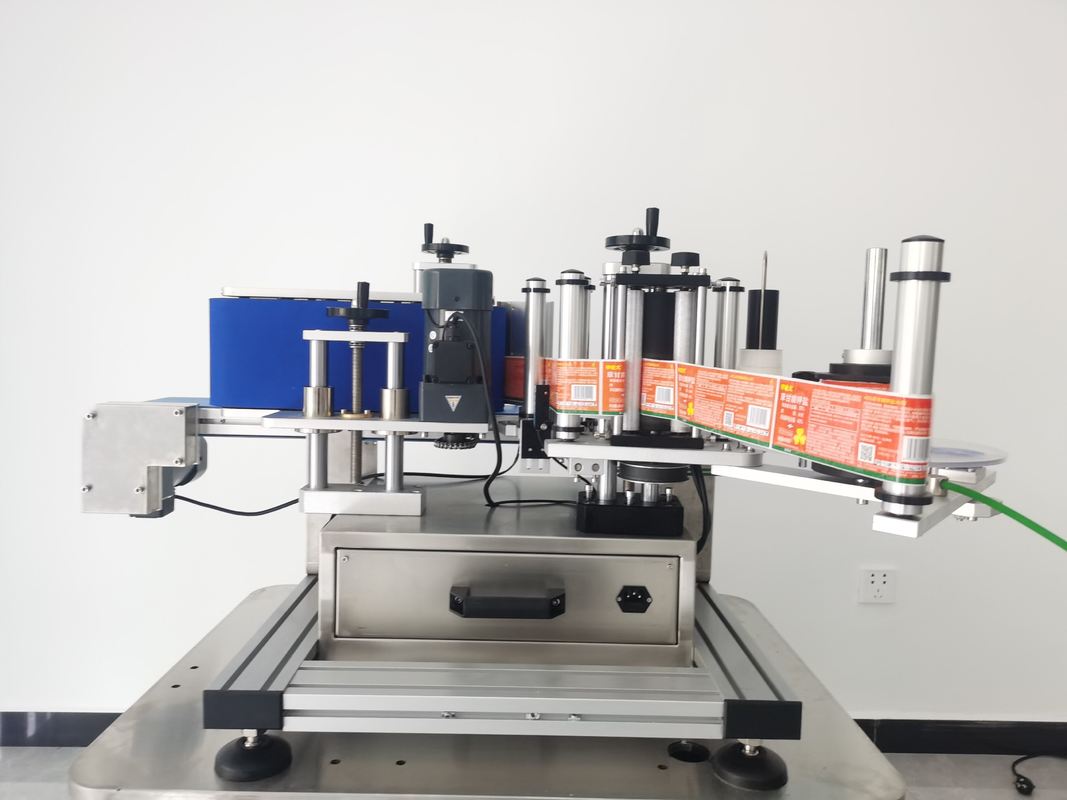 Wysokowydajna etykieciarka pozycjonująca do okrągłych butelek, puszek, automatyczna etykieciarka o wysokiej precyzji, cena fabryczna