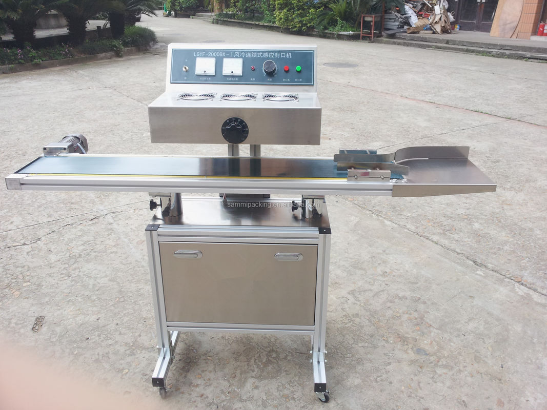 Chińscy dostawcy Automatyczna maszyna do uszczelniania indukcyjnej, chłodzenia powietrza, maszyna do pokrywania pokrywek LGYF -2000B