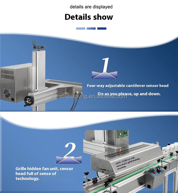 Automatyczna zgrzewarka indukcyjna do uszczelniania elektromagnetycznego, zgrzewarka do butelek z sokiem z tworzywa sztucznego, zgrzewarka do folii aluminiowej, zgrzewarka do puszek
