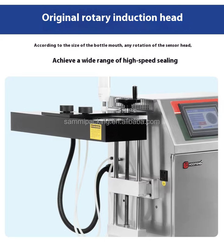 W pełni automatyczna, ciągła zgrzewarka indukcyjna do puszek, szkła, folii aluminiowej do butelek plastikowych