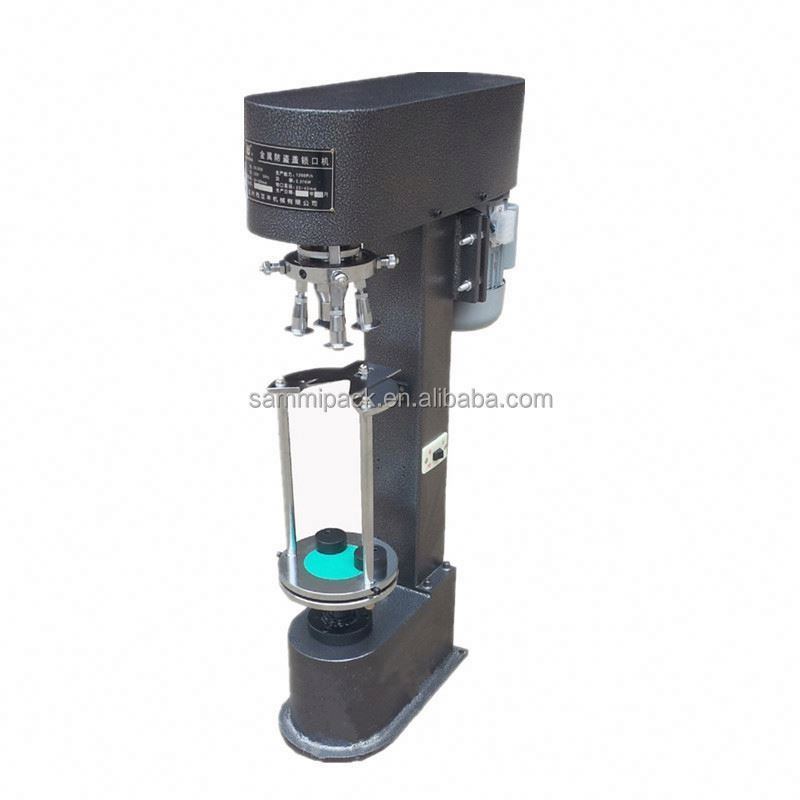 Półautomatyczna jednogłowa ROPP Aluminiowa pokrywa butelka wina z szklaną butelką alkoholową