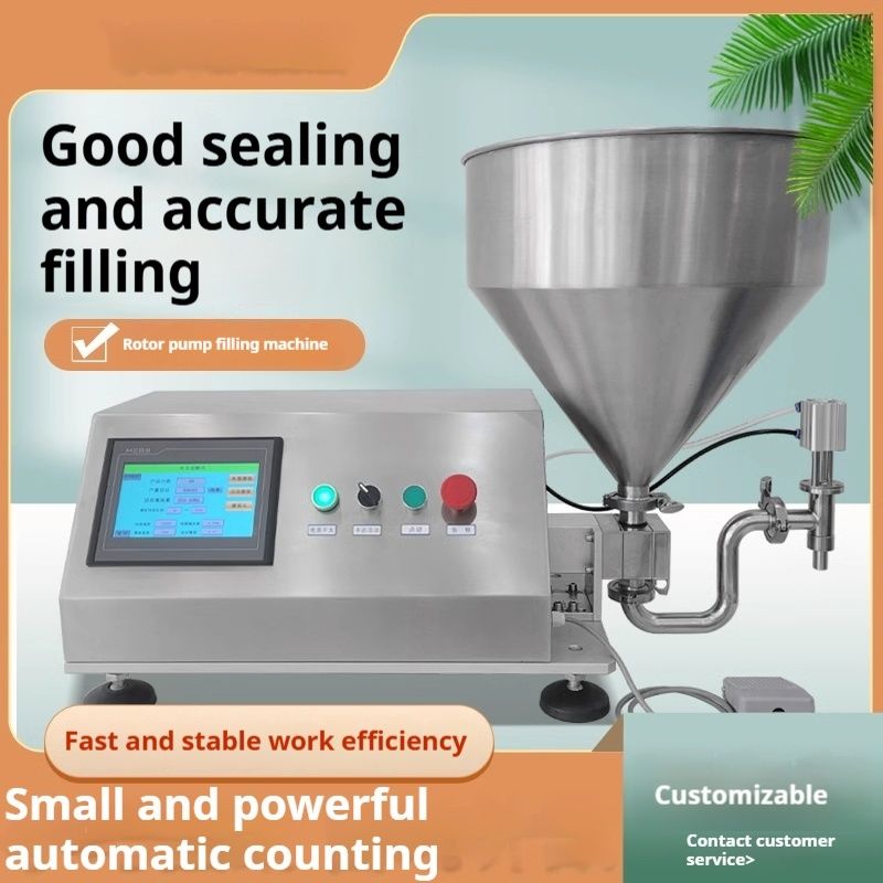Najnowsza na rok 2025 obrotowa napełniarka do gęstych płynów, kremów i past do kosmetyków/żywności