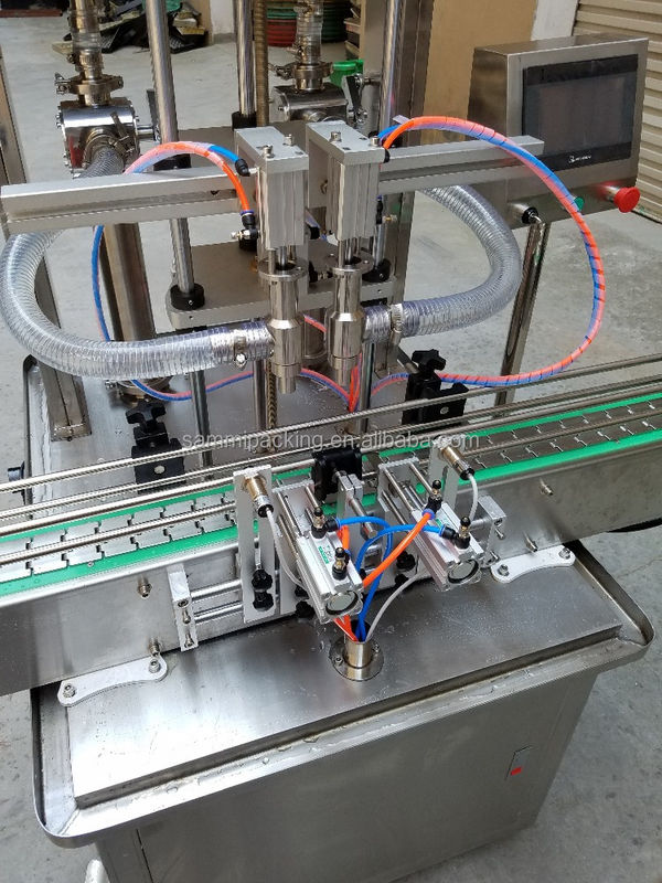 Wysokiej jakości automatyczna maszyna do napełniania granulatem sosem z masła orzechowego, lepką pastą, sokiem i olejem do butelek o pojemności 500 ml