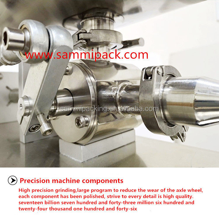 Nowa konstrukcja automatyczna maszyna do pakowania płynów w saszetki Maszyna do pakowania sosu chili Maszyna do pakowania miodu w saszetki z mieszalnikiem
