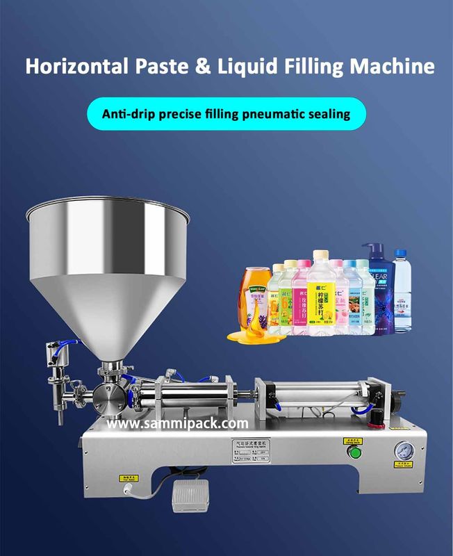 Gorąca Wyprzedaż Pneumatyczna Maszyna do Napełniania Kosmetyków Kremem i Balsamem z Mieszaniem i Ogrzewaniem do Miodu, Sosu i Kremu