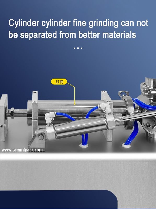 Gorąca Wyprzedaż Pneumatyczna Maszyna do Napełniania Kosmetyków Kremem i Balsamem z Mieszaniem i Ogrzewaniem do Miodu, Sosu i Kremu
